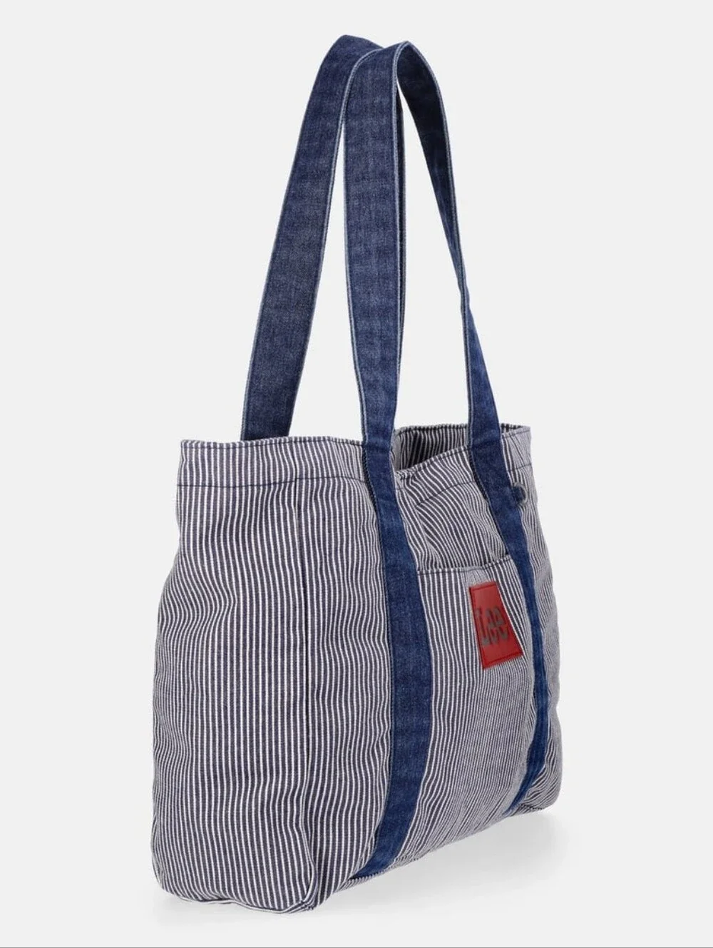 Lee Denim Tote Bag, Hickory Stripe